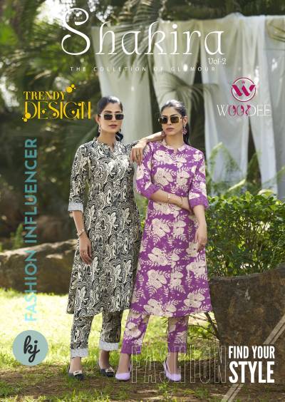 SHAKIRA VOL 2 BY WOODEE DESIGNER KURTIS WHOLESALER IN INDIA